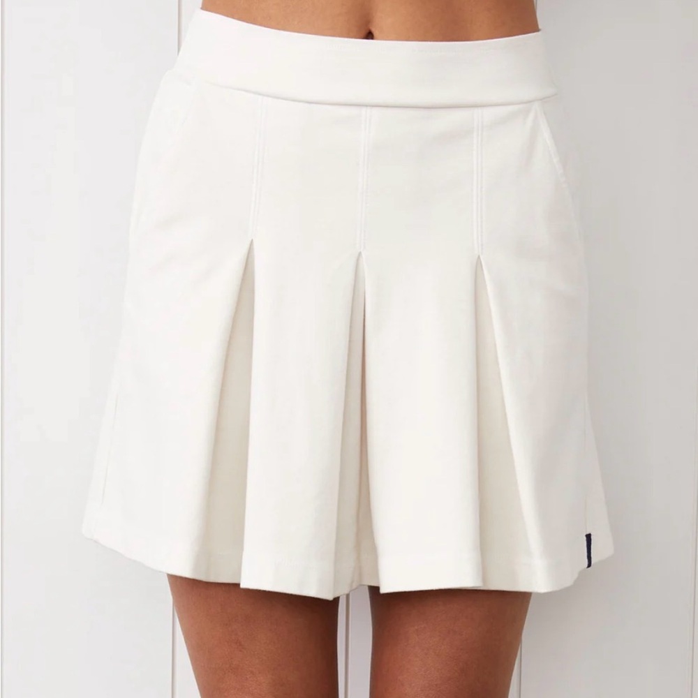Stateside Ponte Pleated Mini Skirt-NWT-size medium - Picture 3 of 9